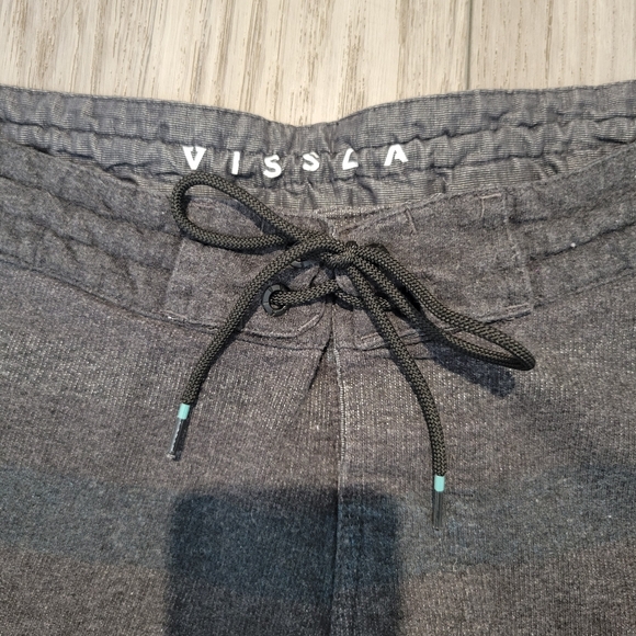 VISSLA Dark Gray Board Shorts - Picture 3 of 6